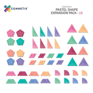 Pastel Shape Expansion Pack 48 pc