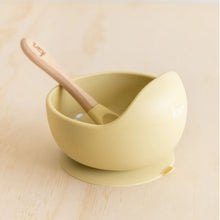 Load image into Gallery viewer, Bowl + Spoon (Silicone)
