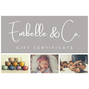 Embelle & Co. Gift Certificate