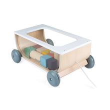 Load image into Gallery viewer, SWEET COCOON Cart with Blocks (Pull Cart)
